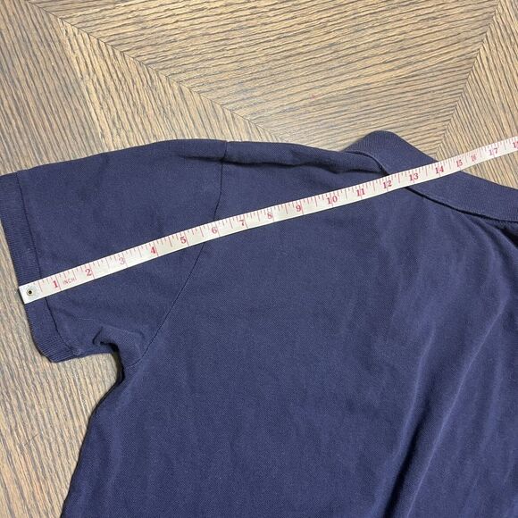 US‎ Polo Assn Boys Size XXL 18 Navy Blue Polo Shirt Red Pony - Picture 12 of 14